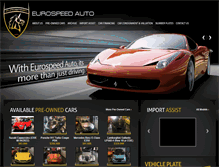 Tablet Screenshot of eurospeed.com.sg